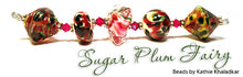 Load image into Gallery viewer, Sugar Plum Fairy frit blend by Glass Diversions - beads by Kathie Khaladkar