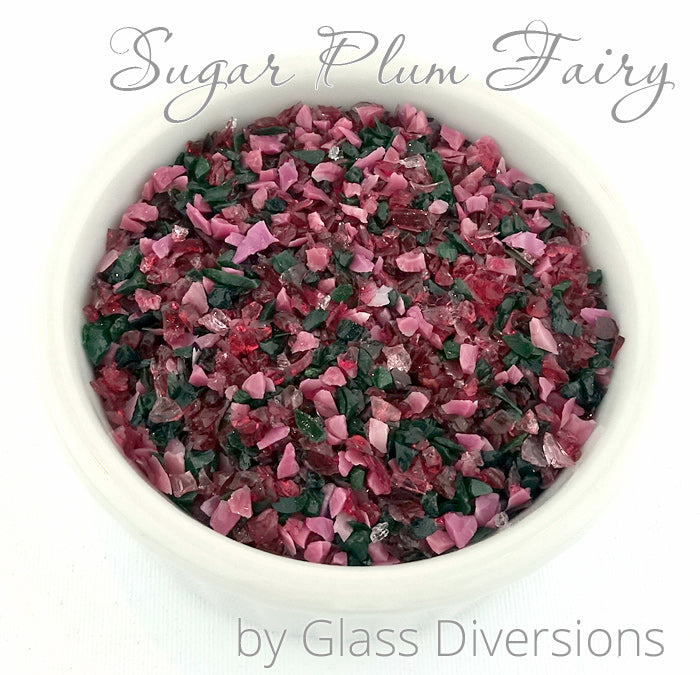 Sugar Plum Fairy frit blend by Glass Diversions