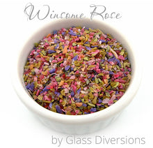 Load image into Gallery viewer, Winsome Rose frit blend by Glass Diversions